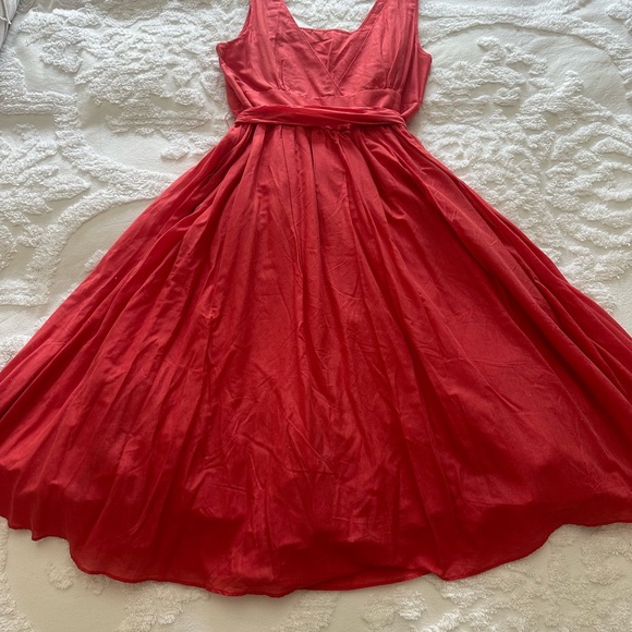 GORGEOUS LIKE NEW G.I.L.I. PEONY COTTON BLEND PARTY DRESS SIZE 10 - Picture 5 of 9